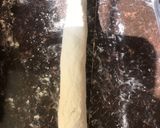 A picture of step 5 of Nutella bread.
