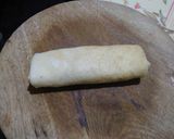 A picture of step 5 of Veg spring roll.