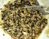 Foto langkah ke 2 dari resep Roti goreng wijen hitam pakai tepung nutrijel cincau.