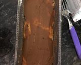 Foto del paso 3 de la receta: Torta de banana con chips de chocolate y dulce de leche