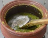 A picture of step 6 of Malabar spinach, dal curry.