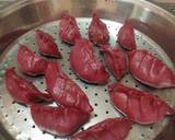 Beetroot chicken momos recipe step 4 photo