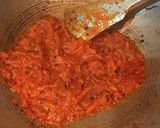 A picture of step 5 of Chatpata Masala Bhindi.