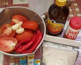 Foto langkah ke 1 dari resep Saos sambal tomat keto friendly.