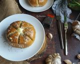 Gambar langkah 11 resipi Korean Garlic Cheese Bun.