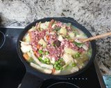 Foto del paso 5 de la receta Pechugas de pollo con menestra de verduras