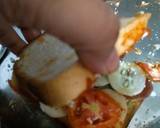Yummy cheesy sandwich recipe step 3 photo