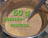 Tejbegríz gombóc 🥛🥚🥛🍊🫐(aszalt vörös áfonyával) recept fázis 5 fotója