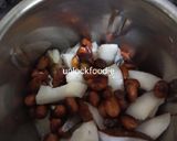 A picture of step 1 of Coconut, Peanuts mix Chutney.