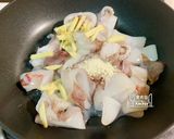 家常炒透抽的食譜步驟3照片
