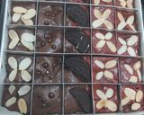 Foto langkah ke 4 dari resep Fudgy Brownies Sekat 3 telur.