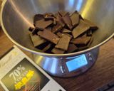 Csokis szuflé, Airfry-ben sütés recept fázis 1 fotója