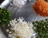 Open veggies pav recipe step 1 photo