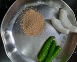 A picture of step 2 of Potato with Poppy seeds (Alu Posto).