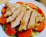 A picture of step 10 of Steamed Chicken Thighs with Cabbage (Rice Cooker Version).
