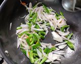 A picture of step 2 of Tandoori roti wrap.