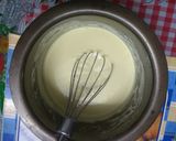 A picture of step 4 of Rajasthani Pakoda Kadhi.