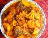 আলু ফুলকপি দিয়ে নলা মাছ রেসিপির ধাপ 3 ছবি