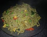 Foto del paso 1 de la receta: Tallarines de espinaca con verduras !!!