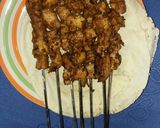 A picture of step 3 of Shish Tawook.