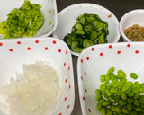 A picture of step 2 of New Onion and Cucumber Salad.
