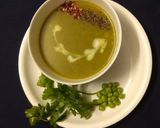 A picture of step 4 of Green peas soup.