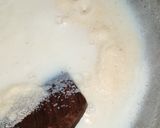 A picture of step 1 of Tricolour suji coconut laddu.