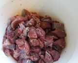 Vaddisznópörkölt recept fázis 1 fotója