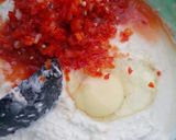 A picture of step 6 of Yam pancake.