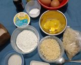 Foto langkah ke 1 dari resep Bolu Hongkong Keju Almond.