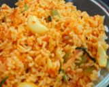 தக்காளி குடைமிளகாய் சாதம்(Thakkali kudaimilakaai saatham recipe in tamil) ரெசிபி ஸ்டேப் 9 புகைப்படம்