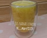 Foto langkah ke 3 dari resep Jus Nanas Lemon.