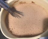 Une image de l'étape 7 de Flan d'Halloween au chocolat, poires et menthe.