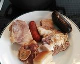 A picture of step 9 of Cocido Madrileño.