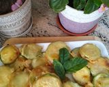 Foto del paso 6 de la receta: Rodajas de calabacín en tempura