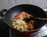 A picture of step 1 of Green Onion Vermicelli.