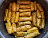 عکس مرحله 12 از دستور دلمه برگ مو