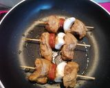 Foto del paso 4 de la receta Solomillo de cerdo (brochetas)