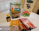 Áfonyás, tejszínes mogyorós puncs puding recept fázis 1 fotója