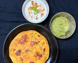 A picture of step 5 of Pumpkin Paratha - Healthy breakfast or tiffin box.