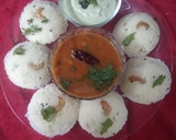 A picture of step 12 of Instant Rava Idly & Quick Sambhar.