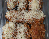 Foto del paso 10 de la receta: Berenjenas rellenas de verdura, champiñones y carne picada bajas en calorías - Receta propia