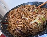 Kínai pirított tészta és szezámmagos csirke recept fázis 9 fotója