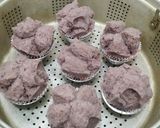 Foto langkah ke 7 dari resep Bolu Kukus Ubi Ungu (No Mixer).