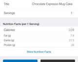 A picture of step 7 of Chocolate Expresso Mug Cake.