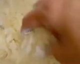 A picture of step 3 of Laccha Parathay.