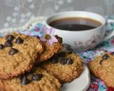 Foto del paso 4 de la receta: Galletitas de avena, naranja y chips de chocolate 🍊