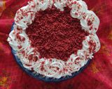 A picture of step 17 of Red velvet cake 🎂🍰.