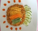 Hình bước làm 4 của món Cơm rang kim chi