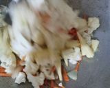 Gambar langkah 4 resipi Sayur campur.